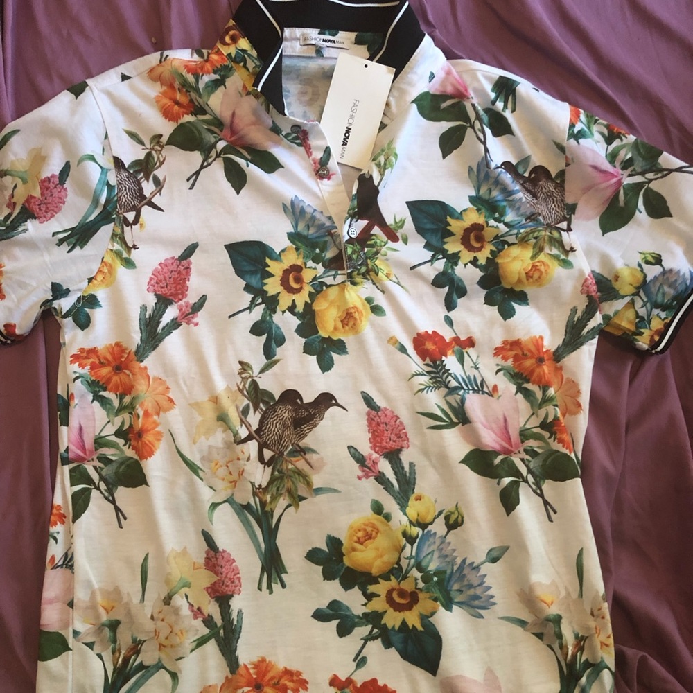 Fashion nova man polo shirt